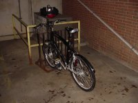 Newly discovered bike rack at work