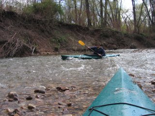 On the water